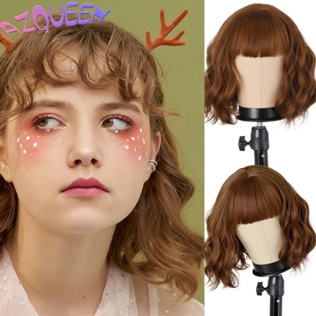 AZQUEEN Synthetic Wigs - LightsBetter