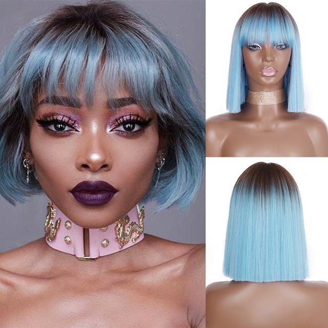 AZQUEEN Synthetic Wigs - LightsBetter