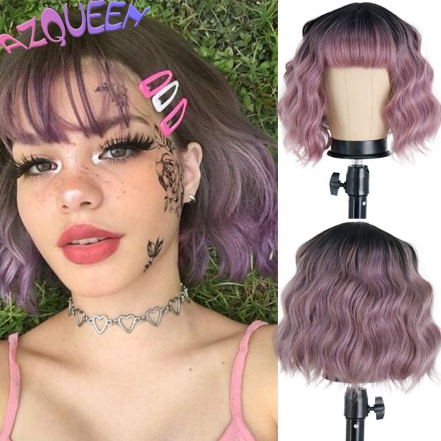 AZQUEEN Synthetic Wigs - LightsBetter