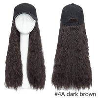Thumbnail for Baseball Cap Long Hair Wig - LightsBetter