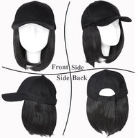 Thumbnail for Baseball Cap Short Hair Wig - LightsBetter