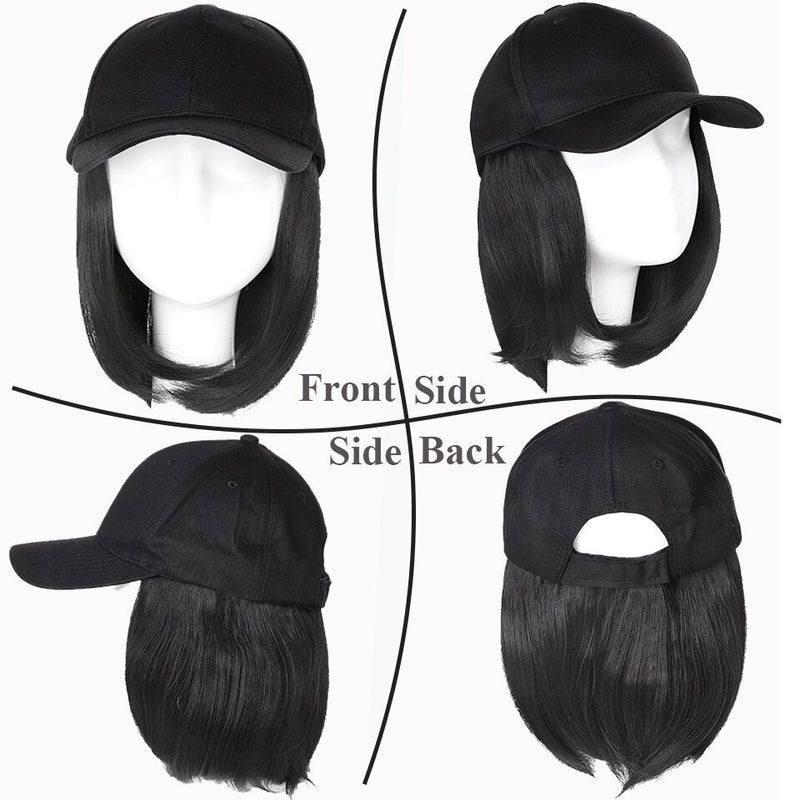 Baseball Cap Short Hair Wig - LightsBetter