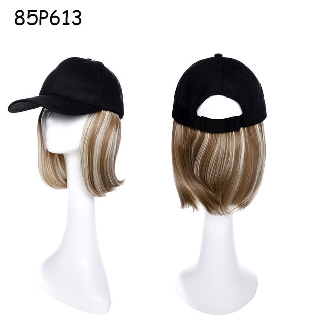 Baseball Cap Short Hair Wig - LightsBetter