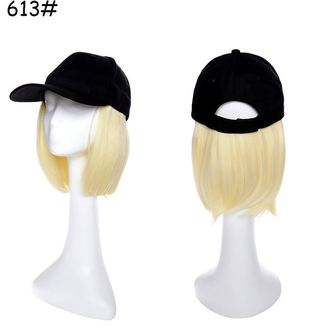Baseball Cap Short Hair Wig - LightsBetter