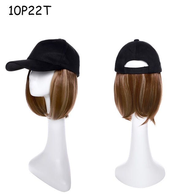 Baseball Cap Short Hair Wig - LightsBetter