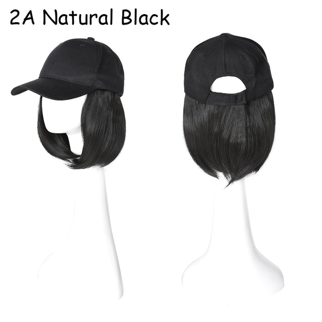Baseball Cap Short Hair Wig - LightsBetter