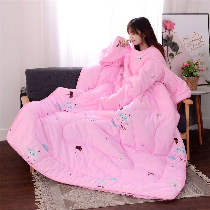 Blanket with Sleeves - LightsBetter