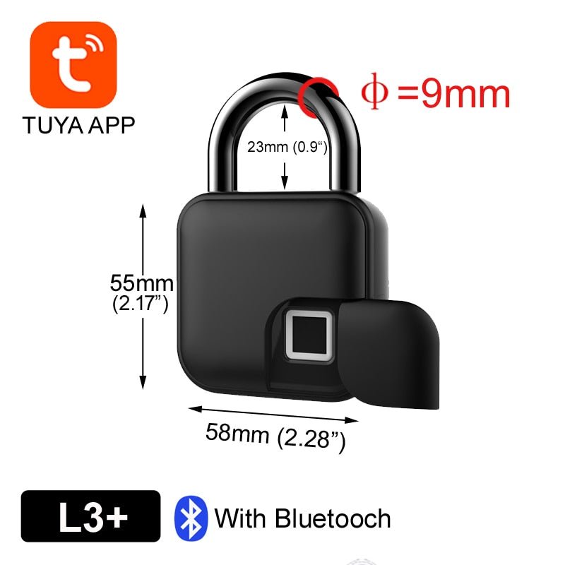 Bluetooth Fingerprint Lock - LightsBetter