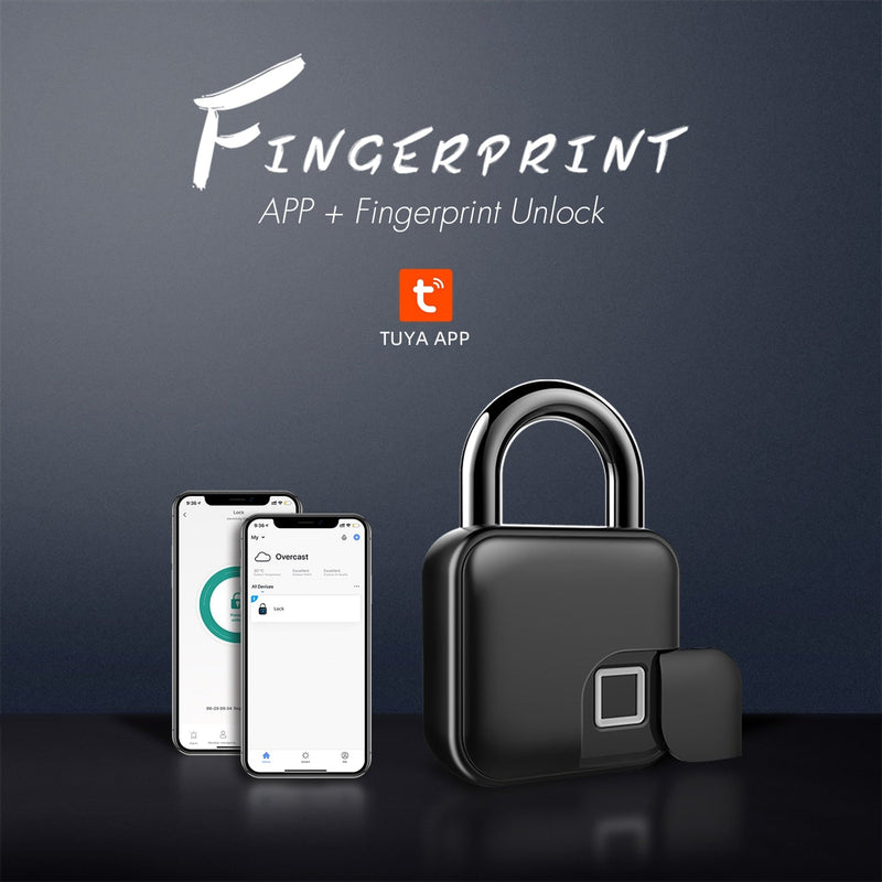 Bluetooth Fingerprint Lock - LightsBetter