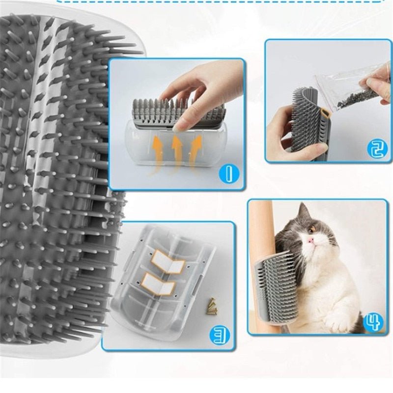 Cat Self Grooming Brush / 2 Pcs - LightsBetter
