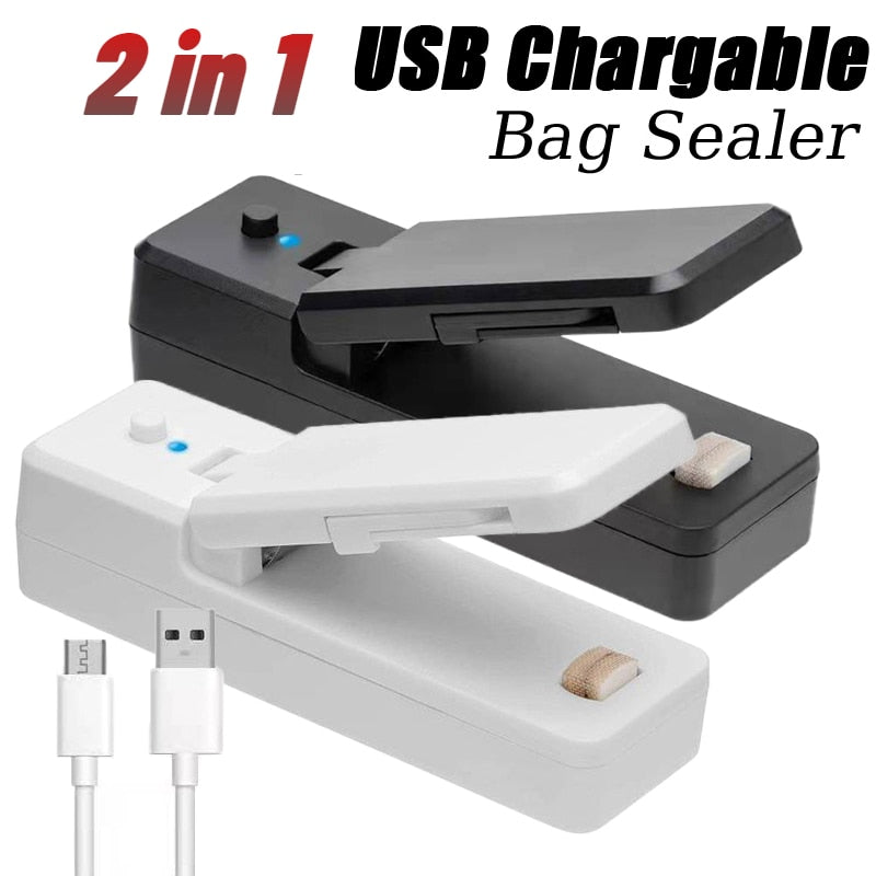 Chargeable Mini Bag Sealer - LightsBetter