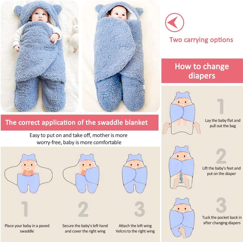 Cotton Baby Swaddle Blanket - LightsBetter