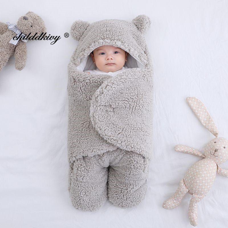 Cotton Baby Swaddle Blanket - LightsBetter