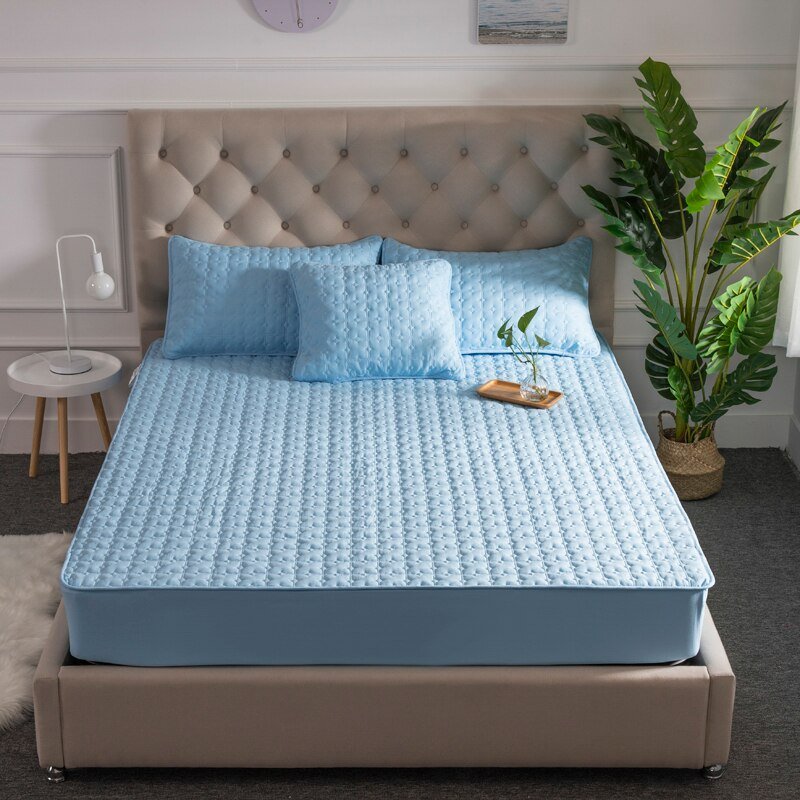 Cotton Thicken Mattress Cover - LightsBetter