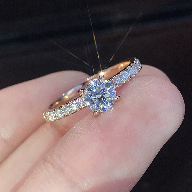 Crystal Zircon Rings - LightsBetter