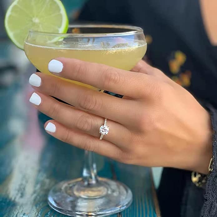 Crystal Zircon Rings - LightsBetter
