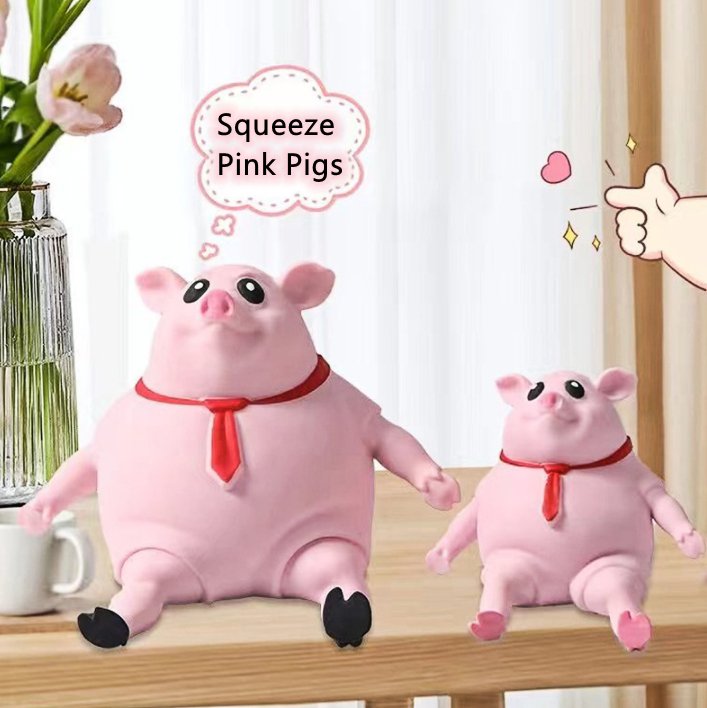 Cute Pink Pig - LightsBetter