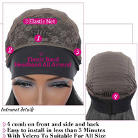 Thumbnail for Deep Wave Headband Human Hair Wigs - LightsBetter