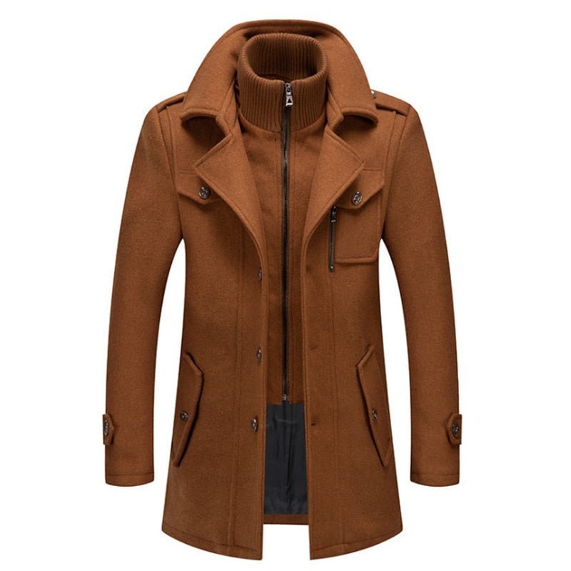 Double Collar Coat - LightsBetter