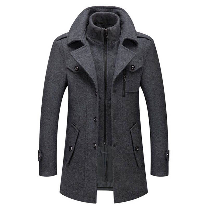 Double Collar Coat - LightsBetter