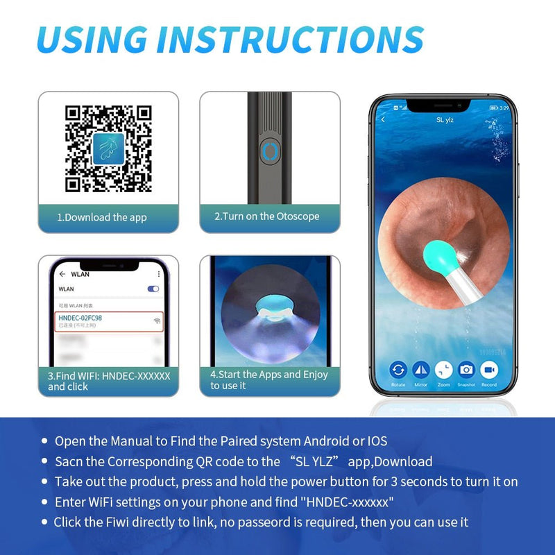 Earwax Cleaner with Camera - LightsBetter