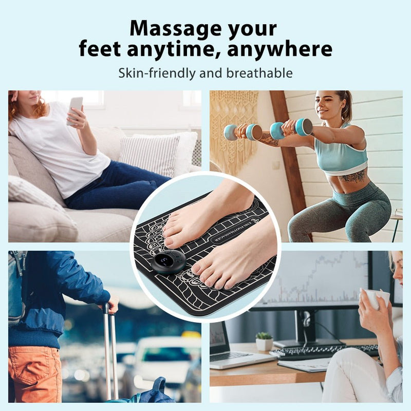 Electric Foot Massager Mat - LightsBetter