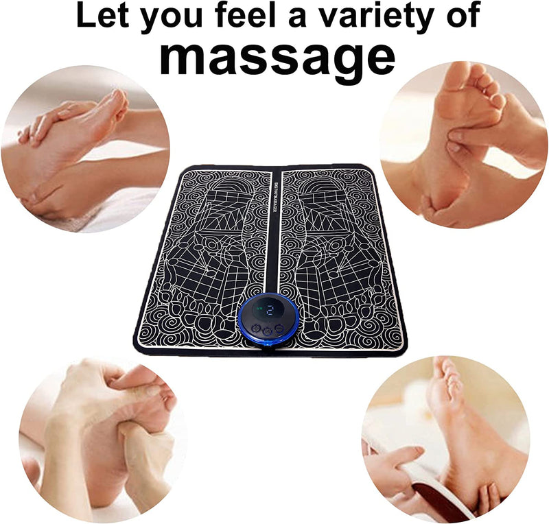 Electric Foot Massager Mat - LightsBetter