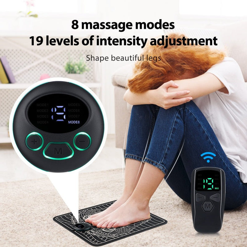 Electric Foot Massager Mat - LightsBetter