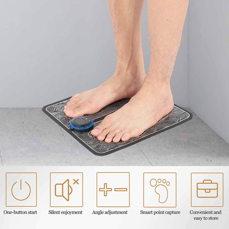 Electric Foot Massager Mat - LightsBetter