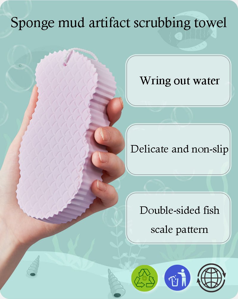 Exfoliating Bath Sponge - LightsBetter