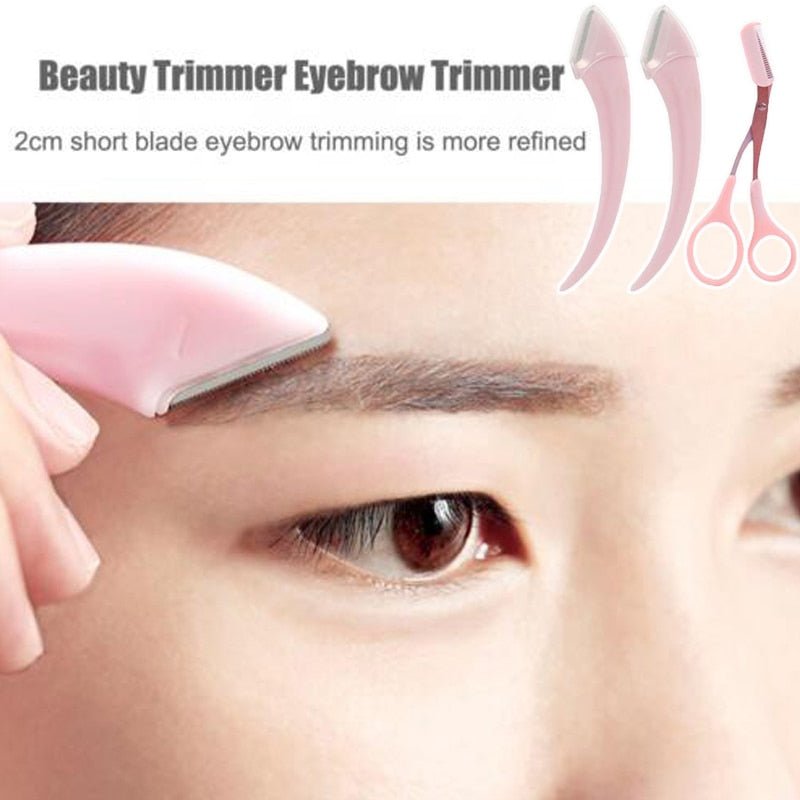 Eyebrow Trimming Scissors - LightsBetter