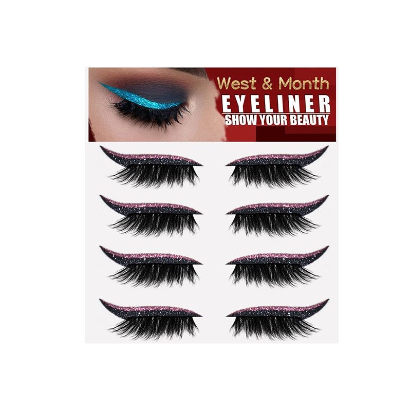 Eyeliner and Eyelash Stickers - LightsBetter
