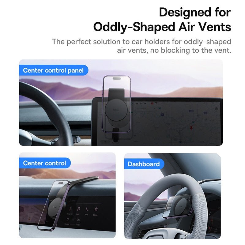 Flex Magnetic Car Phone Holder - LightsBetter