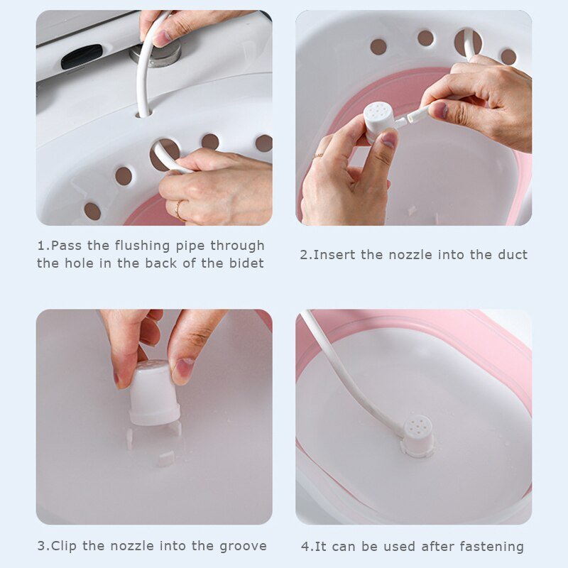 Folding Toilet Bidet - LightsBetter