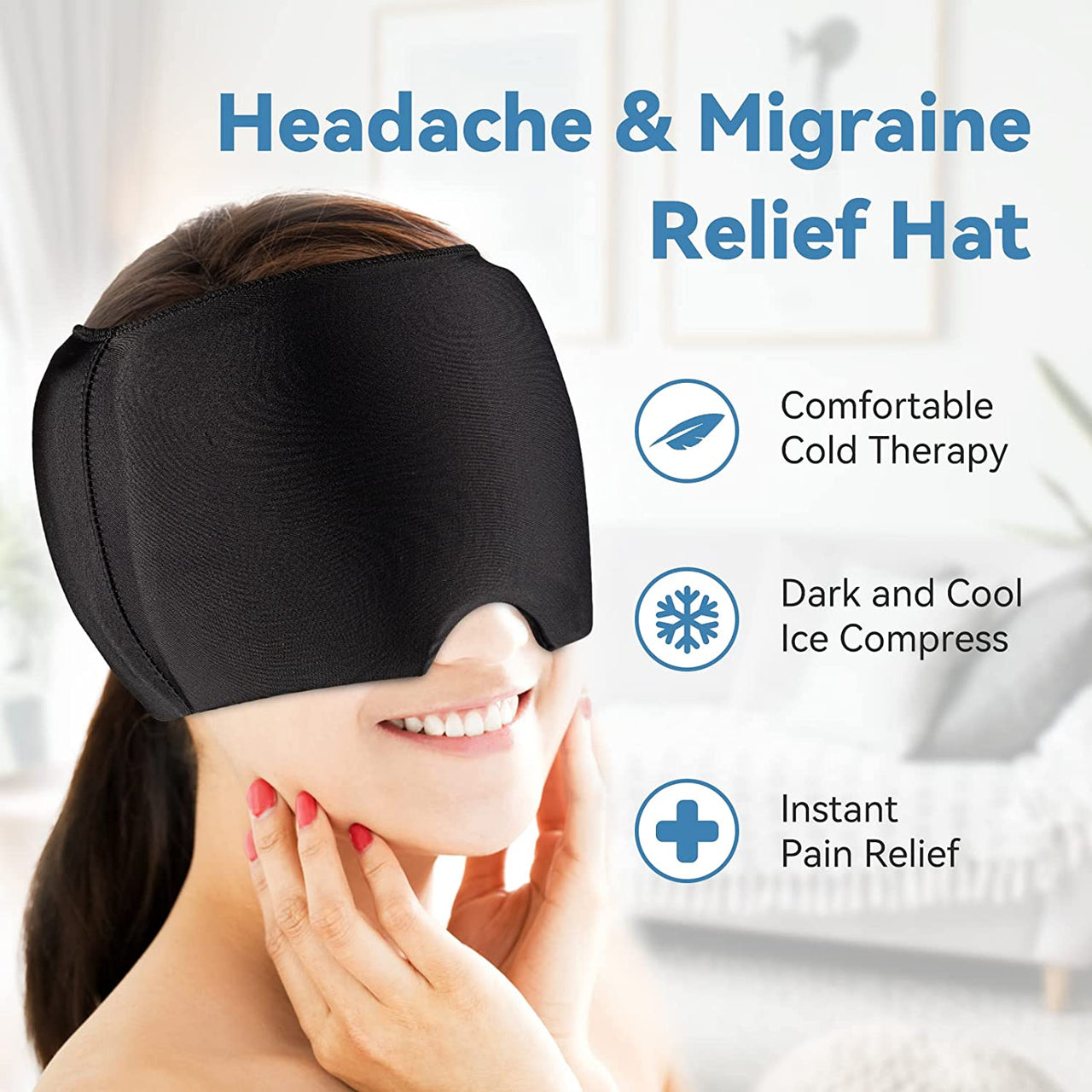 Gel Headache Relief Cap - LightsBetter