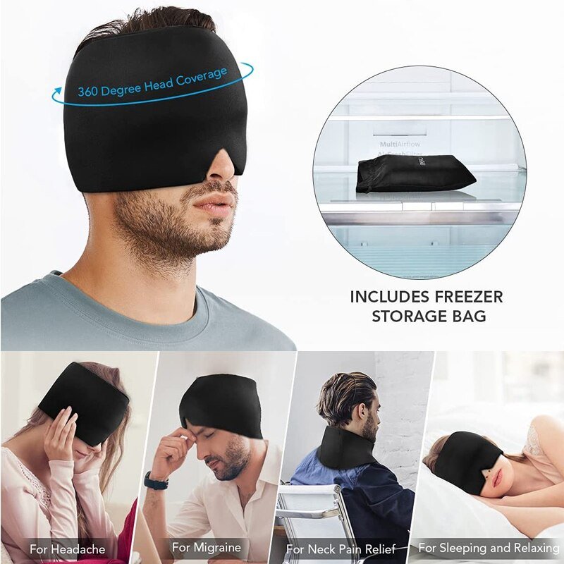 Gel Headache Relief Cap - LightsBetter