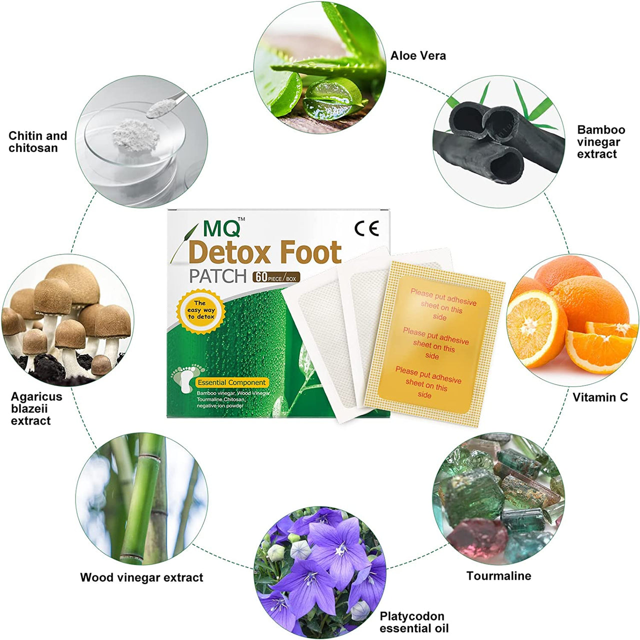 Herbal Detox Foot Patches - LightsBetter