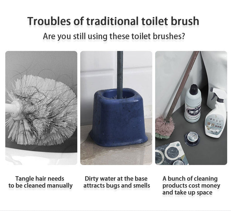 Hygienic Toilet Brush - LightsBetter