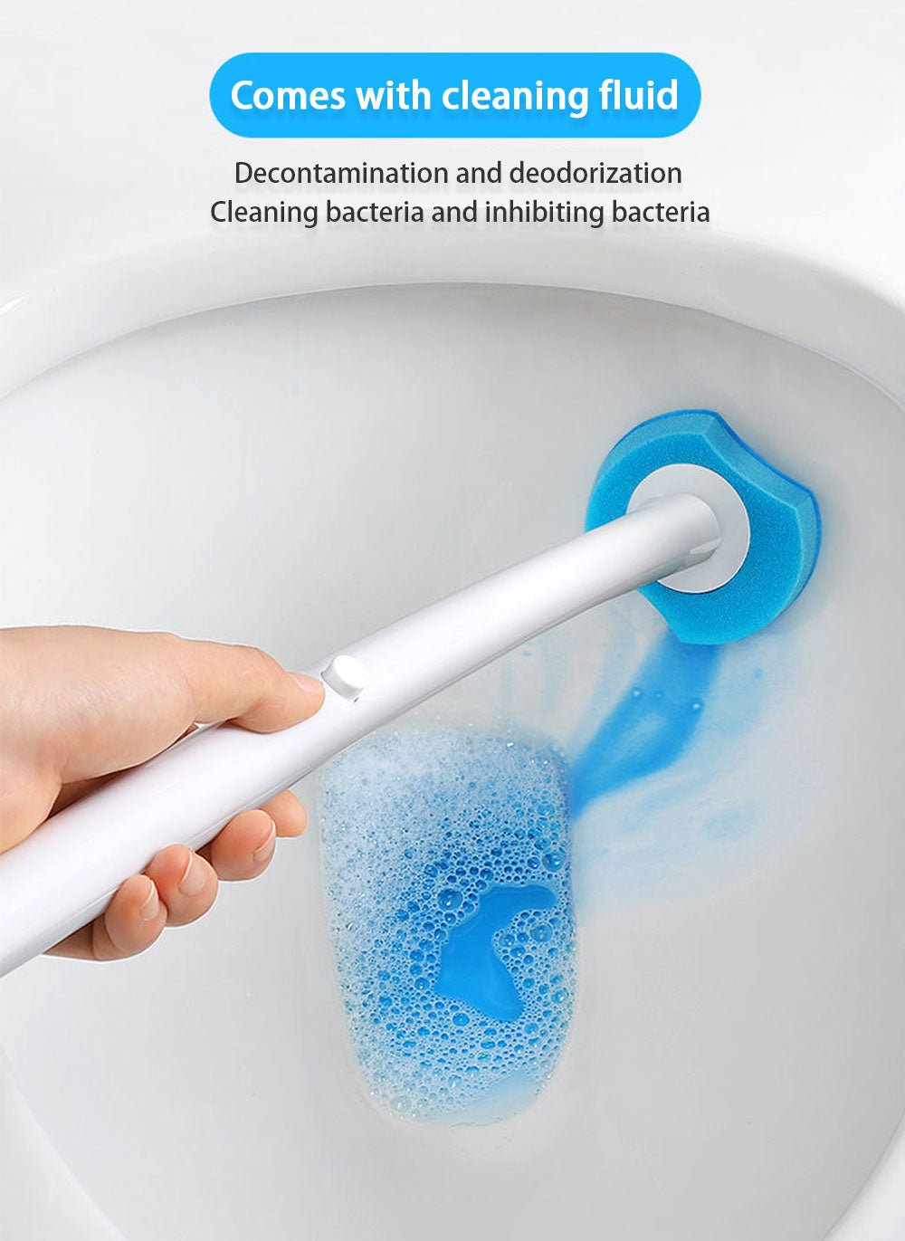 Hygienic Toilet Brush - LightsBetter