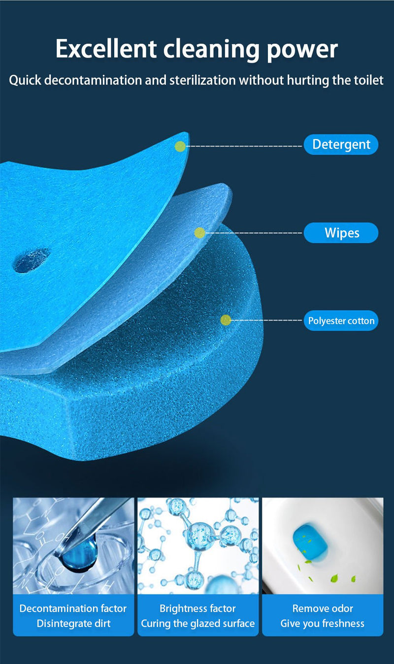 Hygienic Toilet Brush - LightsBetter