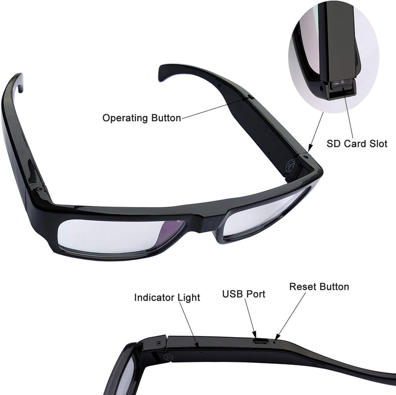 Invisible Eyeglasses Camera - LightsBetter