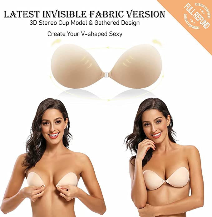 Invisible Push Up Bra - LightsBetter