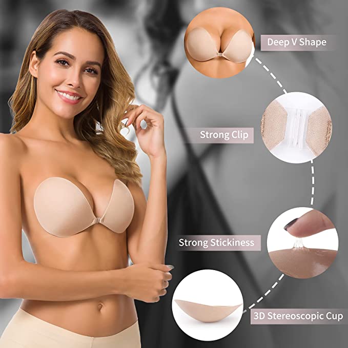 Invisible Push Up Bra - LightsBetter