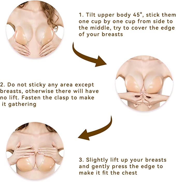 Invisible Push Up Bra - LightsBetter