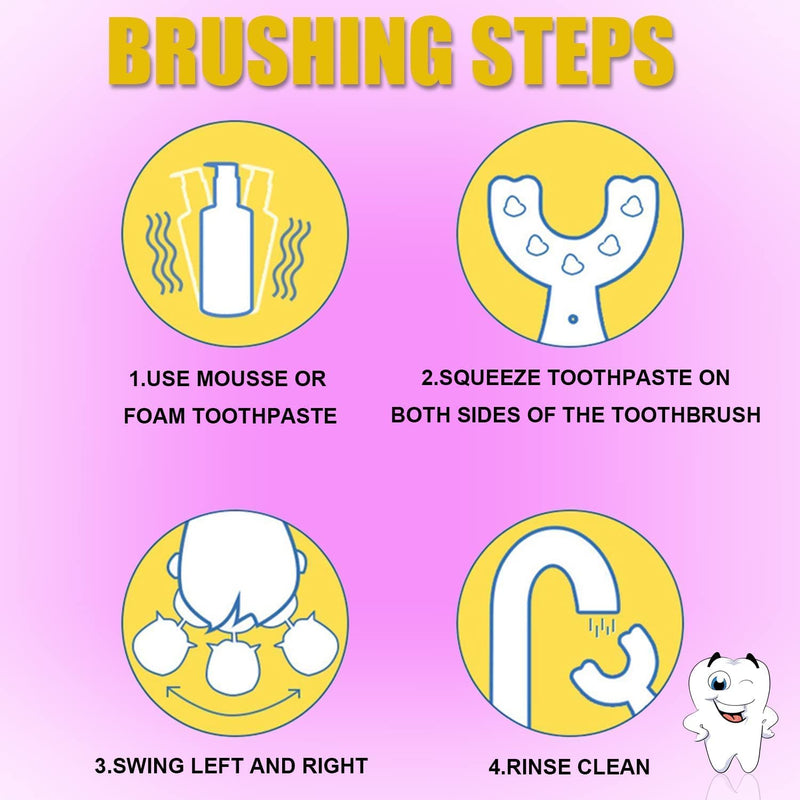 Kids U-Shape Toothbrush - LightsBetter