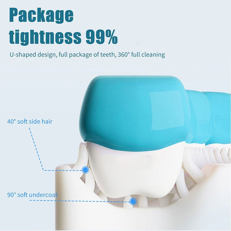 Kids U-Shape Toothbrush - LightsBetter