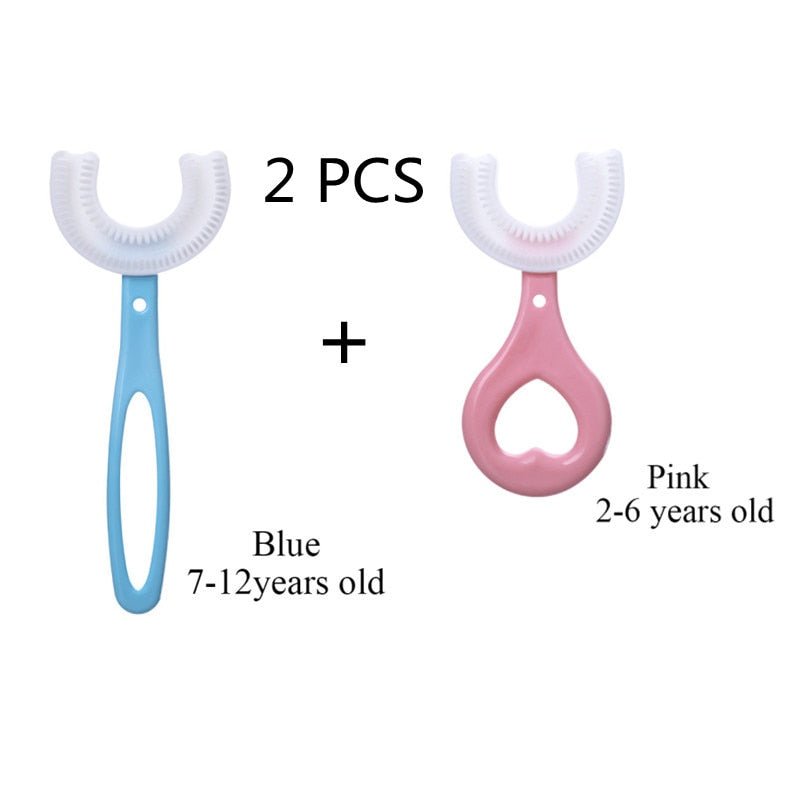 Kids U-Shape Toothbrush - LightsBetter