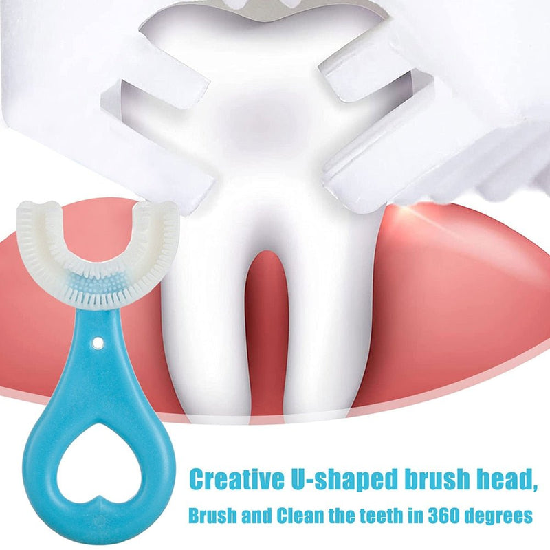 Kids U-Shape Toothbrush - LightsBetter