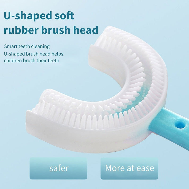 Kids U-Shape Toothbrush - LightsBetter