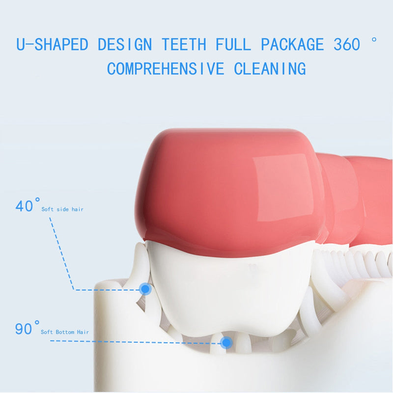 Kids U-Shape Toothbrush - LightsBetter